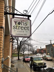 Rohs Street Cafe sign