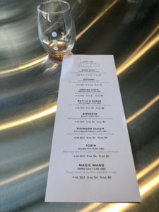 The 3 Points Brewery beer menu