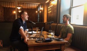 The Distiller host Brandon Dawson with Django Kroner